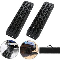 Randaco Anfahrhilfe 2x Sandbleche Traktionsmatte Anfahrhilfe 10t mit Aufbewahrungstasche von RANDACO