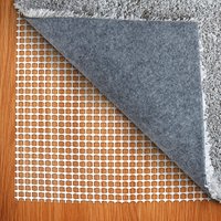 VINGO Antirutschmatte Teppichunterlage zuschneidbar Teppich Stopper Gleitschutz Matte 200x80CM - Weiß von VINGO