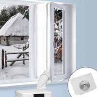 Fensterabdichtung Klima Abluft Fensterabdichtung für mobile Klimageräte Hot Air Stop Klimageräte Zubehör Haushaltsgeräte - Tolletour von HENGDA