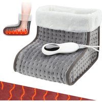 Randaco Fußwärmer Elektrischer 10 Temperaturstufen mit Überhitzungsschutz mit Zeitschaltuhren Wärmesack Wärmeschuh dunkelgrau von RANDACO