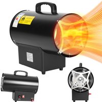 Randaco Gasheizgebläse Heizlüfter Elektroheizung 10kW mit einem Druckminderer 240V - Bauheizer Elektroheizer Heizgeraet Heizgebläse für 150㎡ von RANDACO