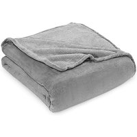 Randaco Kuscheldecke Wohndecke Fleecedecke Flauschige Decke Warm Super weich-Grau - 200x240cm von RANDACO