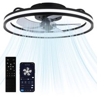 Randaco LED Deckenventilator mit Beleuchtung und Fernbedienung Dimmbar Deckenleuchte Schlafzimmer Wohn 48CM Randaco LED Deckenventilator mit Beleuchtung und Fernbedienung Dimmbar Deckenleuchte Schlafzimmer Wohn 48CM von RANDACO