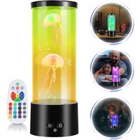 Randaco LED Quallen Lavalampe Mit Fernsteuerung Lava Lampe Nachtlicht Jellyfish RGB Randaco LED Quallen Lavalampe Mit Fernsteuerung Lava Lampe Nachtlicht Jellyfish RGB von RANDACO