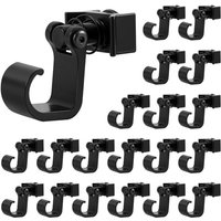 Randaco Single Fitting mit Haken für Airlineschiene Endbeschlag Endfittinge Zurrschiene 20 Stück von RANDACO