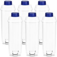 Randaco Wasserfilter für Delonghi Kaffeeautomaten-Wasserfilter kompatibel für DLSC002 ECAM ETAM 60 Liter Wasser mit Aktivkohle 6er von RANDACO