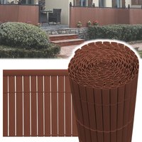 Randaco - pvc Sichtschutzmatte Sichtschutzzaun Wetterfest UV-Schutz Balkon Terrasse Windschutz Sichtschutz Outdoor Balkonverkleidung für Balkon von RANDACO