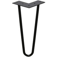 Randaco - vingo 4x Hairpin Legs Tischbeine Tischgestell Metalltischbeine Haarnadelbeine Moebelfuesse Tischkufen Haarnadelbeine schwarz 2 Stangen, für Randaco - vingo 4x Hairpin Legs Tischbeine Tischgestell Metalltischbeine Haarnadelbeine Moebelfuesse Tischkufen Haarnadelbeine schwarz 2 Stangen, für von RANDACO