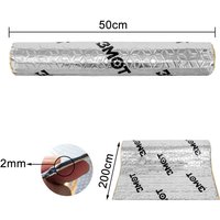 Vingo 50x200cm Dämmmatte Trittschalldämmung Vibration kfz Auto Geräuschdämmung Türdämmung Motorraum 1m² Vingo 50x200cm Dämmmatte Trittschalldämmung Vibration kfz Auto Geräuschdämmung Türdämmung Motorraum 1m² von RANDACO