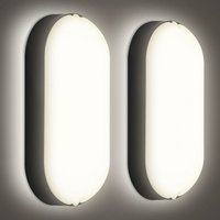 SWANEW LED Feuchtraumleuchte 15W Schutzklasse IP54 Badlampe Lamp 2 Stück von RANDACO