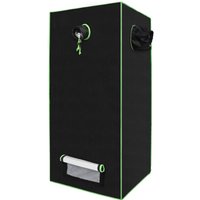 SWANEW Growzelt Growbox Gewächshaus Indoor Pflanzenzelt 80x80x180CM von RANDACO