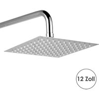 Vingo Kopfbrause Rainshower Rostfrei 30cm poliert Regendusche Duschkopf von RANDACO
