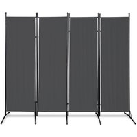 Randaco - vingo Paravent Paravants & Raumteiler Spanische Wand Zimmer Trennwand Outdoor Raumteiler Raumtrenner 4 fach Anthrazit Randaco - vingo Paravent Paravants & Raumteiler Spanische Wand Zimmer Trennwand Outdoor Raumteiler Raumtrenner 4 fach Anthrazit von RANDACO