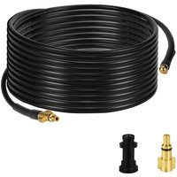 Randaco - vingo Rohrreinigungsschlauch 180bar 60°C Rohrreinigungsset für Kärcher Anschluss Bajonett Rohrreiniger inkl Adapter 31m von RANDACO