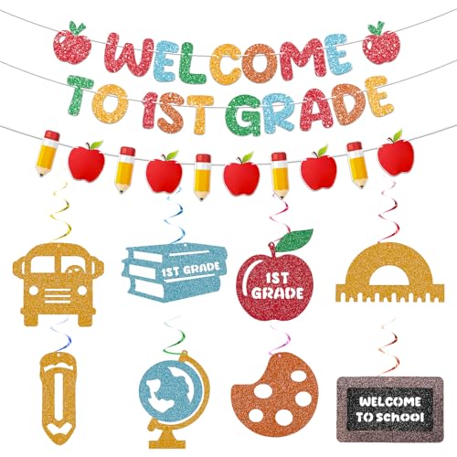 Banner mit Aufschrift "Welcome to 1st Grad" Banner mit Aufschrift "Welcome to 1st Grad" von RANERVZ