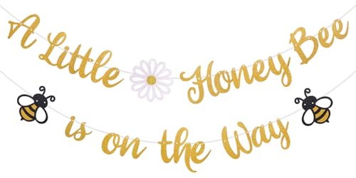 Glitter A Little Honey Is On The Way Banner Happy Bee Day Banner Bumble Honey Baby Shower Dekorationen Glitter A Little Honey Is On The Way Banner Happy Bee Day Banner Bumble Honey Baby Shower Dekorationen von RANERVZ