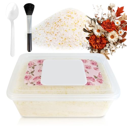 RANJIMA 1.0 KG Kieselgelblüten Silica Gel, Trocknen Trockenmittel Silikat Trockenmittel Kieselgel mit Farbwechsel Nachfüllbares Blumenkonservierungs-Set Feine Kristalle für DIY Blumen RANJIMA 1.0 KG Kieselgelblüten Silica Gel, Trocknen Trockenmittel Silikat Trockenmittel Kieselgel mit Farbwechsel Nachfüllbares Blumenkonservierungs-Set Feine Kristalle für DIY Blumen von RANJIMA