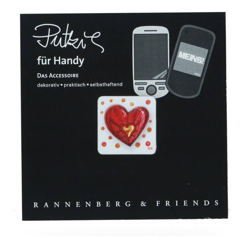 Rannenberg & Friends Handy Putzi Herzschlag 3x3cm von RANNENBERG & FRIENDS