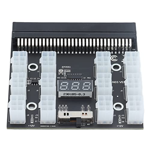 Power Converter, Breakout Board Netzteil Adapter Modul 12 Ports 6 Pin Digital Display für HP Server Power Converter, Breakout Board Netzteil Adapter Modul 12 Ports 6 Pin Digital Display für HP Server von RANNYY
