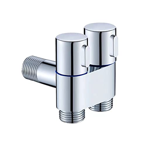 1-in-2-out-Doppelsteuerventil, 1-in-2-out-Waschmaschinen- Und Toilettenarmatur, Badezimmerarmatur Mit Doppelgriff, Doppelsteuerung, Doppelsteuerventil Für Bidet, Einfach Zu Montieren, G1/2 Ventil 1-in-2-out-Doppelsteuerventil, 1-in-2-out-Waschmaschinen- Und Toilettenarmatur, Badezimmerarmatur Mit Doppelgriff, Doppelsteuerung, Doppelsteuerventil Für Bidet, Einfach Zu Montieren, G1/2 Ventil von RANRAO