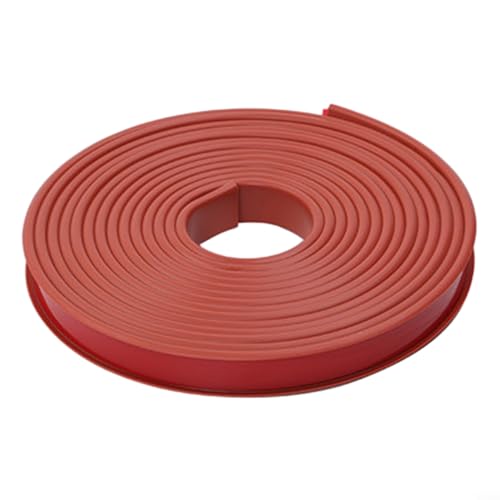 10 m × 18 mm U-Form, flexibles Möbelkantenband, selbstklebendes Kantenband, PVC-Stick-Furnierkante für Schrank, Möbel, Tisch () von RANRAO