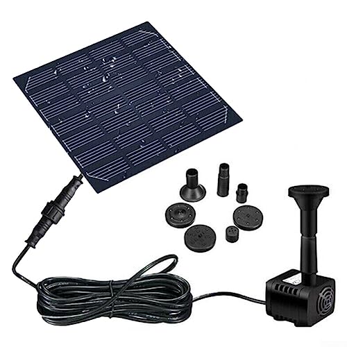 200L/H Solar Panel Wasserpumpe Feature Garten Pool Teich Fisch Aquarium Brunnen von RANRAO