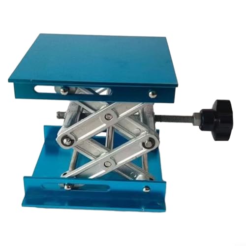 RANRAO Aluminium Router Lift Tisch, Holzbearbeitung Gravur Labor Heben Stand Rack 4x4" Aluminium Router, Lift Plattform Holzbearbeitung Bänke, 1511937928 von RANRAO