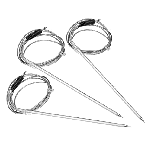 RANRAO BBQ Thermometer Sonde Edelstahl Ersatzsonden Thermometer Ersatz Sonde Sensor für BBQ Thermometer IBBQ-4T / IRF-4S RANRAO BBQ Thermometer Sonde Edelstahl Ersatzsonden Thermometer Ersatz Sonde Sensor für BBQ Thermometer IBBQ-4T / IRF-4S von RANRAO
