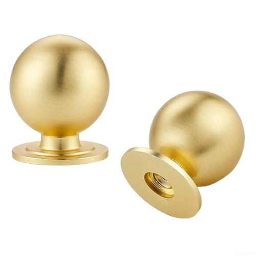 Bronze-Schrankknäufe aus Zinklegierung mit einem schlanken Design, geeignet für Schränke, Kommoden und Badezimmer-Waschtische, die stilvolle Hardware benötigen (Kupferzeichnung) von RANRAO