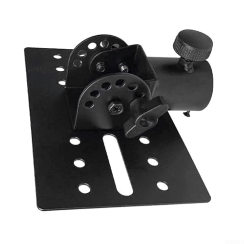 Drehbare 35 mm Metallhalterung Stativstange DJ Lautsprecher Ständer Adapter Top Cap, Stativ Standard Adapter Halterung, Lautsprecher Außenhalterungen Tray für Strukturmontage von RANRAO