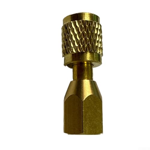 HVAC Manometer-Umwandlungsstecker Messing FF1418 18 NPT auf 14 SAE Gewindeadapter für Klimaanlage Kühlung von RANRAO