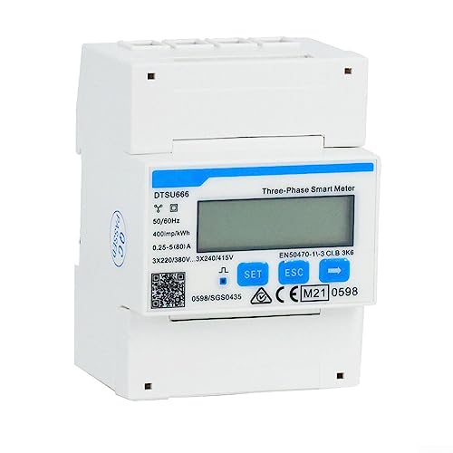 Intelligenter Energiezähler, Leistungsmonitore, Dreiphasen-Vierleiter-Führungsschiene Typ DTSU666, Stromenergiezähler, intelligenter Leistungssensor für Zuhause Intelligenter Energiezähler, Leistungsmonitore, Dreiphasen-Vierleiter-Führungsschiene Typ DTSU666, Stromenergiezähler, intelligenter Leistungssensor für Zuhause von RANRAO