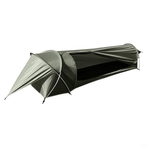 Leicht zu transportierender wasserdichter Unterschlupf für eine Person, robustes Design für alle Ihre Abenteuerbedürfnisse (Armeegrün) von RANRAO