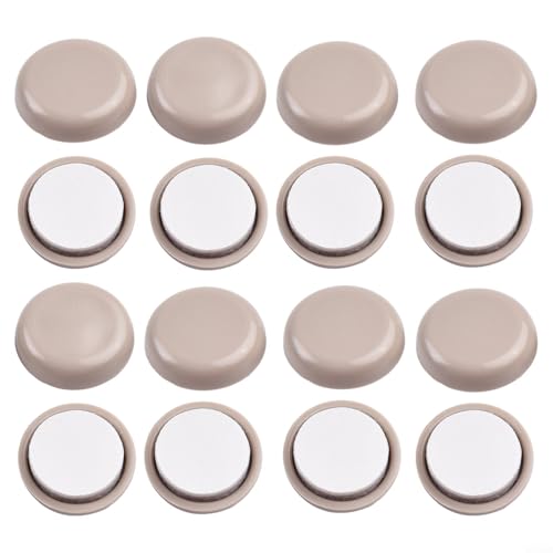 Möbelgleiter Scheiben für Teppiche, 16 Stück, Möbelgleiter für reibungsloses Bewegen (22 mm) von RANRAO
