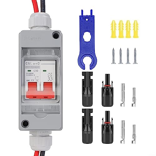 Photovoltaik DC Trennschalter, PV System 32A500V IP65 Wasserdicht Solar Isolator Schalter für Photovoltaik System Reparatur Ersatz von RANRAO