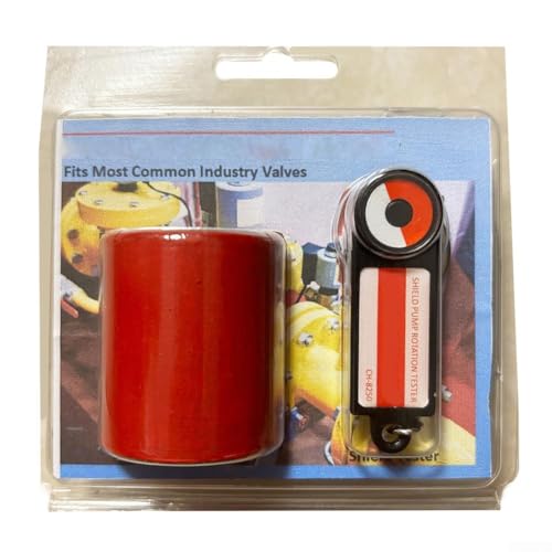 Pumpen-Drehungsprüfer für Heizanwendungen, mit Magnetventilöffnungserkennung für Installateure und Heizungsprofis bei saisonalen Kontrollen (rot) von RANRAO