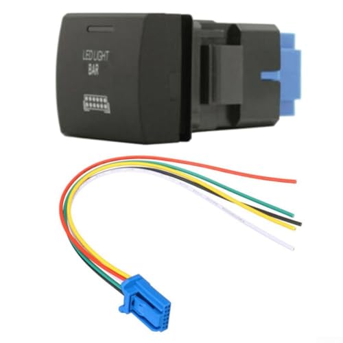 Push Latching Type LED Switch for Toyota For Camry For Dashboard Use With Overload Protection Features Push Latching Type LED Switch for Toyota For Camry For Dashboard Use With Overload Protection Features von RANRAO