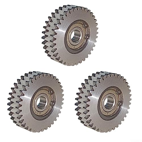 RANRAO 3 Stück 36 Zähne Ebike Radnabenmotor Getriebe mit Lager kompatibel mit für Bafang Motor 38 x 8 x 12 mm von RANRAO
