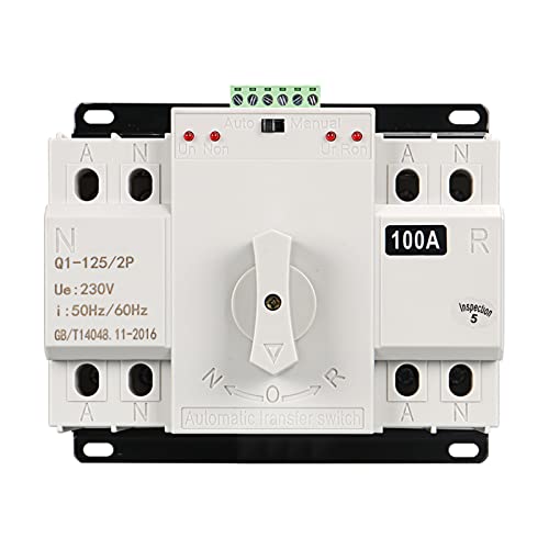 RANRAO Dual Power Automatischer Transferschalter Umschalter Notstrom AC 400V 2P 100A ATS CB, Automatischer Umschalter Solar Netz für Kommunaler Strom, USV, Wechselrichter RANRAO Dual Power Automatischer Transferschalter Umschalter Notstrom AC 400V 2P 100A ATS CB, Automatischer Umschalter Solar Netz für Kommunaler Strom, USV, Wechselrichter von RANRAO