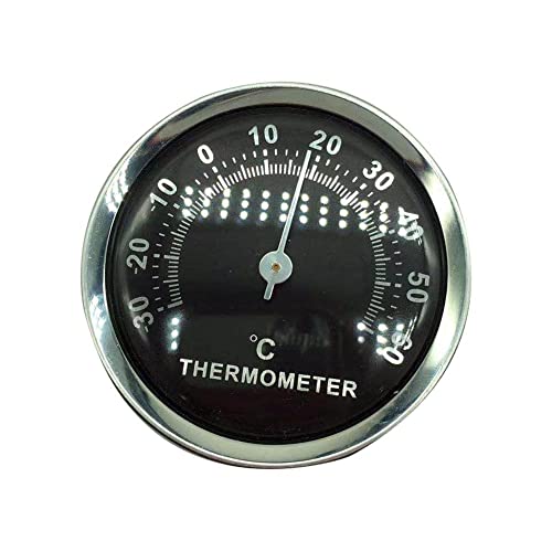 RANRAO Mechanisches Thermometer, Hygrometer, Mini-Innen-Hygrometer, Thermometer, hohe Präzisionstemperatur, Luftfeuchtigkeitsmesser von RANRAO