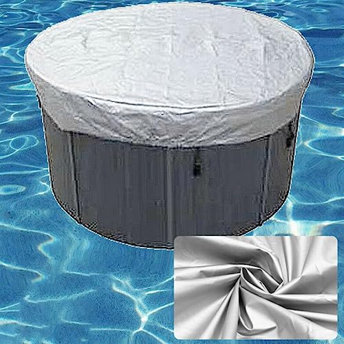 Runde Poolabdeckung, Abdeckungen für oberirdische Pools, SPA-Abdeckungsschutz, Schwimmbad mit Abdeckung, wasserdicht, UV-Schutz, Haltbarkeit, Poolabdeckung, 190 x 30 cm von RANRAO