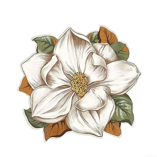 Rutschfester Teppich in Blumenform, Blumenteppich, chinesischer Stil, Bodenmatte, Nachttischdecke, Garderobenmatte, Teppich für Wohnzimmer, Küche von RANRAO