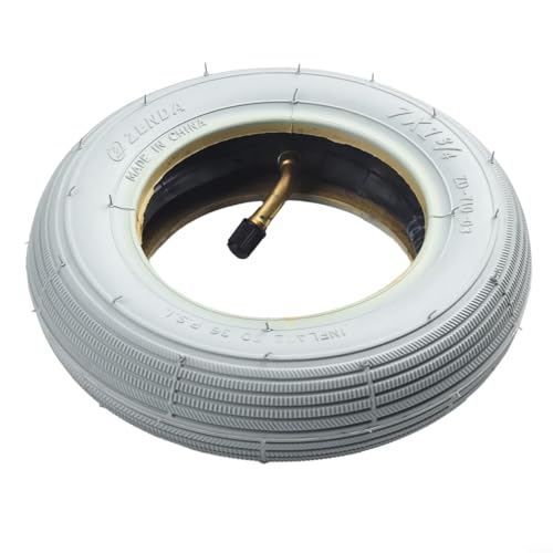 Schlauch für 7x1 3/4 Elektrorollstuhl Vorderrad, aus Gummi (Innenschläuche + Reifen) von RANRAO