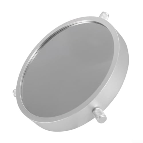 Silberne Solarfolie für Teleskope, Metallring-Design, breite Kompatibilität, schützen Sie Ihre Augen (80 mm) von RANRAO