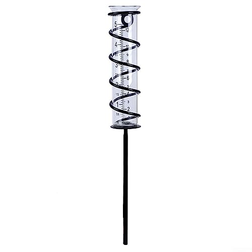 Spiral Regen Messer, Spiral Rasen Regen Messgerät Glas Schwimmende Regen Meter, Messen Regen Gauge Rasen Werkzeuge Für Outdoor Garten Landschaften von RANRAO