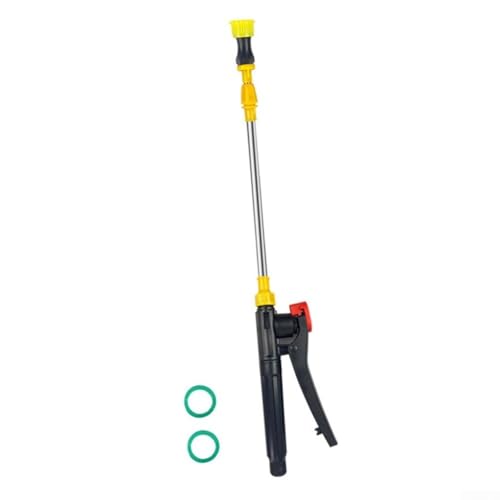 Teleskop-Sprühstange aus Edelstahl mit verstellbarem Sprühkopf und Verlängerung von 45 bis 80 cm zum Bewässern von Pflanzen und Waschen von Gartenmöbeln (B) von RANRAO