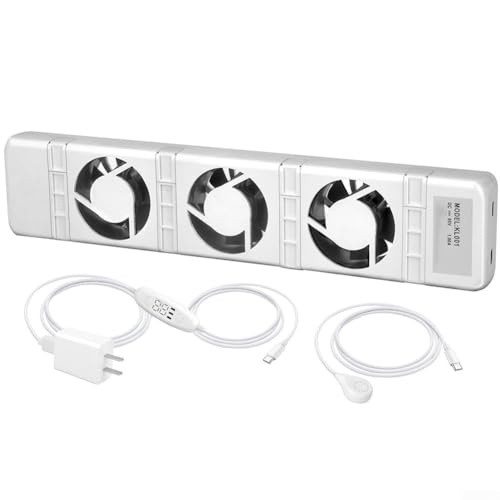 1 Stück Heizkörper Ventilator, Smartes Heizgebläse für Heizungen, Smart Radiator Booster Erweiterung Set Langlebiger Heizverstärker für Unterheizungen und Heizkörper, Heizkosten sparen von RANRAO