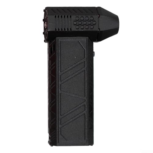 Tragbares Trockengebläse, Luftgebläse Super Jet, 120.000R Tragbares Handheld schnurloses Turbo-Jetgebläse für Auto Trocknen, Outdoor Camping BBQ (schwarz) von RANRAO