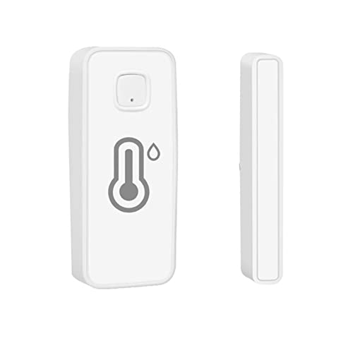 für Tuya Zigbee Türfenstersensor mit Temperatur-Hygrometer, Tür- oder Fenstersensor-Alarm für die Sicherheit zu Hause, Erfordert Zigbee Hub, kompatibel mit Alexa/Google-Assistent, für Türen, Fenster für Tuya Zigbee Türfenstersensor mit Temperatur-Hygrometer, Tür- oder Fenstersensor-Alarm für die Sicherheit zu Hause, Erfordert Zigbee Hub, kompatibel mit Alexa/Google-Assistent, für Türen, Fenster von RANRAO