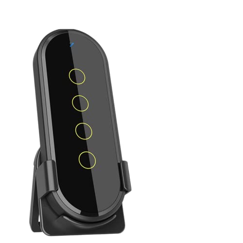 Tuya Zigbee Wireless Smart Home Schalter 4 Gang 12 Szene Touch Lichtschalter App, Wireless Scene Switch Fernbedienung von RANRAO